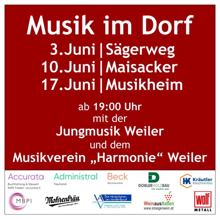 Musik im Dorf