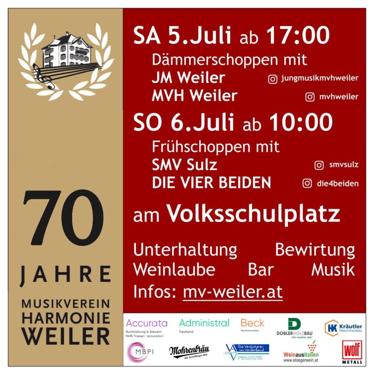 70 Jahre MVH Weiler